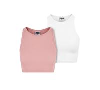 Urban Classics Cropped Rib Top 2-Pack 4XL