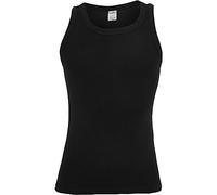 Urban Classics Top Tirante Ancho Hombre Top Tirante Ancho Negro XXL 100% algodón Regular
