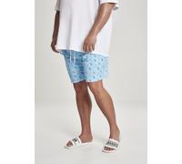 Urban Classics Traje de baño estampado Azul claro/Hielo XL