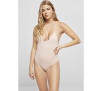 Urban Classics Traje de baño Ladies Rib Swimsuit Rose M