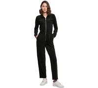 Urban Classics Traje de Caldera de Terciopelo para Mujer Sudadera, Negro, XL