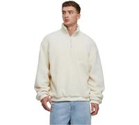 Urban Classics Troyer Oversized Teddy Troyer - Traje de Peluche para Hombre, Estilo Informal, Corte Grande, Tallas S-5XL, Arena Blanca., XXXXXL