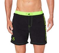 Urban Classics UC Logo Swim Shorts Bañador para Hombre, Negro, M