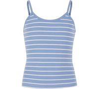 Urban Classics Uck7457-girls Striped Rib Basic Top Camiseta, Azul y Blanco, 158-164 para Niñas