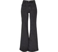Urban Classics Pantalones vaqueros acampanados vintage de mujer 32
