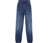 Urban Classics Heavy Ounce Baggy Fit Jeans Pantalones, New Dark Blue Washed, 22 para Hombre