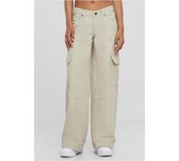 Urban Classics Vaqueros de cintura baja vaqueros cargo para mujer 30