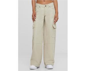 Urban Classics Vaqueros de cintura baja vaqueros cargo para mujer 30