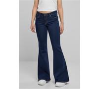 Urban Classics Vaqueros orgánicos de cintura baja acampanados para mujer 29