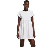 Urban Classics Vestido Casual con Falda Imperio orgánico para Mujer, Blanco, XXXXL