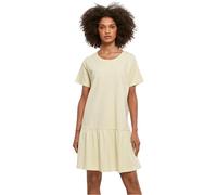 URBAN CLASSICS Vestido Casual De Verano Para Mujer, Vestido De Cintura Alta De Algodón, Mangas Cortas, Tallas XS - 5Xl