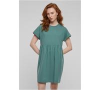 Urban Classics Vestido con cenefa imperio orgánico para mujer XXL