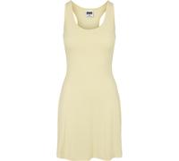 Urban Classics Vestido corto con espalda cruzada Softyellow XL