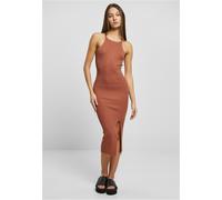 Urban Classics Vestido cruzado de señora Midi Rib Knit L