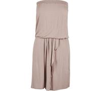 Urban Classics Vestido Damas Vestido Corto Bandeau Viscosa Duskrose XS