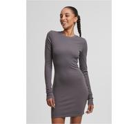 Urban Classics Vestido de las señoras de la costilla acogedora Jersey Vestido TB7784 S