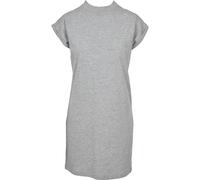 URBAN CLASSICS Vestido De Manga Corta Para Mujer, Vestido De Verano Algodón, Cuello Estrecho, Vestido Casual, Tallas Xs - 5Xl
