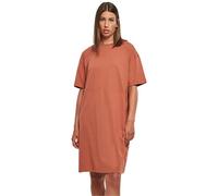 URBAN CLASSICS Vestido de mujer de manga corta oversize 100% algodón orgánico, vestido de verano, vestido casual disponible en varios colores y tallas XS - 5XL