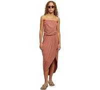 Urban Classics Vestido Bandeau viscoso para Mujer Camiseta, Terracota, XXXL