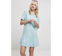 URBAN CLASSICS Vestido Casual De Verano Para Mujer, Vestido De Cintura Alta De Algodón, Mangas Cortas, Tallas XS - 5Xl