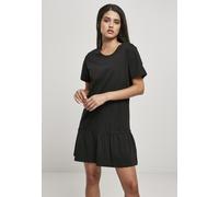 Urban Classics Vestido de mujer Vestido de mujer con cenefa Negro XS