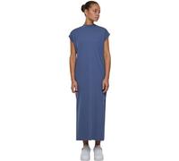 Urban Classics Vestido Largo con Hombros extendidos para Mujer, Color Azul Vintage., M