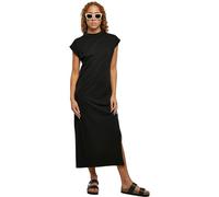 Urban Classics Vestido Largo extendido para Mujer, Negro, L