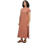 Urban Classics Vestido Largo para Mujer con Hombros extendidos, Color Terracota, XL, Terracota, XL