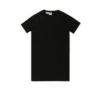 Urban Classics Vestido de té orgánico Grande para niñas, Negro, 146-152
