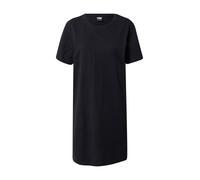 Urban Classics Vestido Cuadrado de algodón Reciclado para Mujer, Negro, S