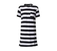 Urban Classics Tb3637-ladies Stripe Boxy tee Dress Vestido, Blanco/Negro, S Mujeres