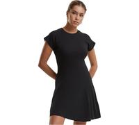 Urban Classics Vestido para Mujer de Patinador, Negro, XXL