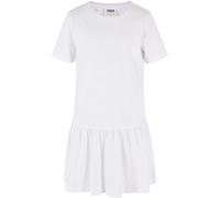 Urban Classics Vestido para Mujer Valance tee Dress, Blanco, 158-164 cm para Niñas