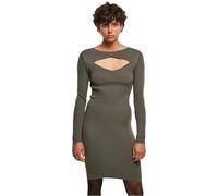 Urban Classics Vestido para mujer, Vestido informal Mujer, Verde Oliva, XXL