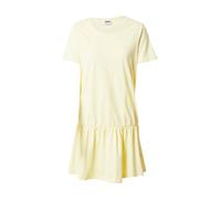 URBAN CLASSICS Vestido Casual De Verano Para Mujer, Vestido De Cintura Alta De Algodón, Mangas Cortas, Tallas XS - 5Xl