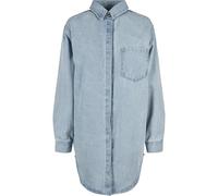 Urban Classics Ladies Oversized Denim Shirt Dress Vestido, Tintedlightbluewashed, M para Mujer