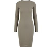 Urban Classics Vestido de canalé para mujer TB1340 S