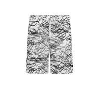 Urban Classics Viscose Aop Resort Shorts Whitescribble Talla: XXL | Bañadores Outlet | Hombre | Blanco