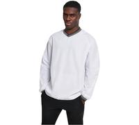 Urban Classics Warm Up Pull Over suéter, Multicolor (Wht/Gry 00230), X-Large para Hombre