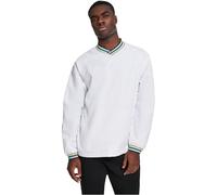 Urban Classics Warm Up Pull Over suéter, Multicolor (Wht/Multicolor 00563), Large para Hombre