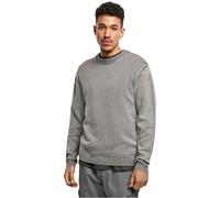 Urban Classics Washed Sweater Sudadera Hombre, Asfalto, S
