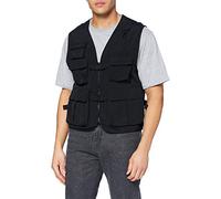 Urban Classics Weste Men Tactical Vest Chaqueta, Black, 5XL para Hombre