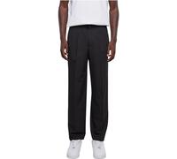 Urban Classics Wide fit Hombre Pantalones de Tela Negro W34L34