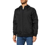 Urban Classics Windbreaker, Chaqueta, Hombre, Negro, L