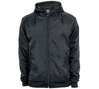 Urban Classics Windbreaker, Chaqueta, Hombre, Negro, XXL