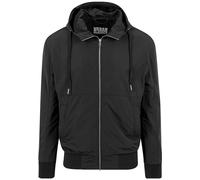 Urban Classics Windbreaker de Nailon Chaqueta, Schwarz (Black 7), S para Hombre