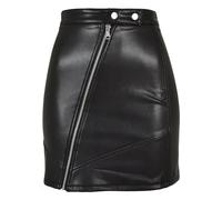 Urban Classics Women's Ladies - Falda de Motorista de Piel sintética, Color Negro, Talla 4XL, Negro, XXXXL