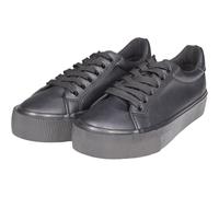 Urban Classics Zapatillas Plataforma Low Top De Cuero Sintético Suela De Goma