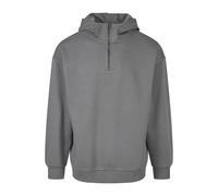 Urban Classics Zipped High Neck Hoody Sudadera con Capucha, Darkshadow, M para Hombre