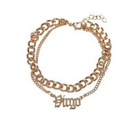Urban Classics Zodiac Golden Anklet Virgo - Tobillera para mujer, color dorado, L-XL